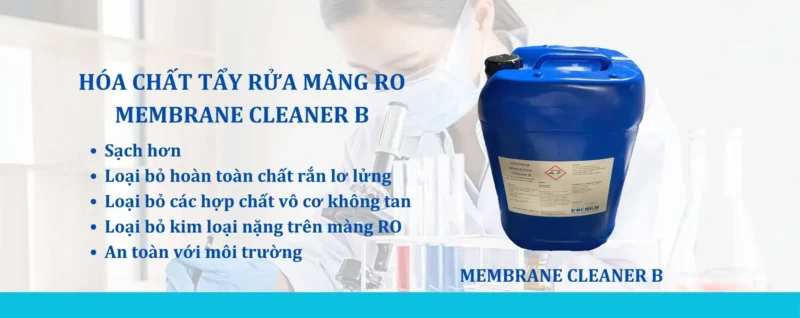 Hóa chất tẩy rửa màng RO; Membrane cleaner B
