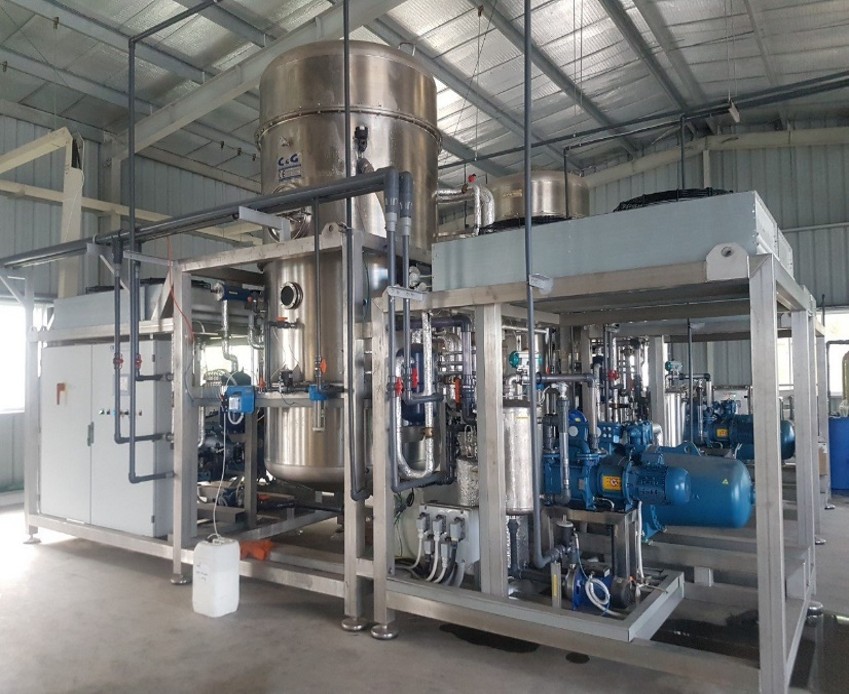 TVTS designs, manufactures, assembles, operates, and transfers evaporative wastewater treatment technology.